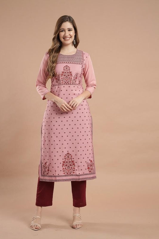 Beautiful Crepe Printed Kurti