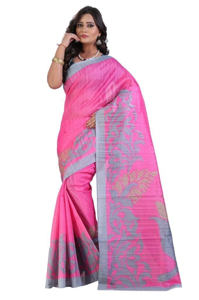 Gorgeous Mysore Silk Printed Combo Saree